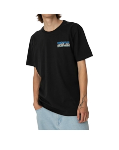 Футболка Resort Technica в пиратском черном цвете Rvca