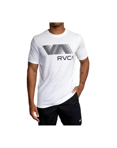 Футболка Blur Athletic белого цвета Rvca