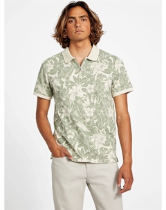 Поло Eco Daniels Palm, цвет green chile Guess factory