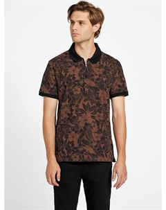 Поло Eco Daniels Palm, цвет chestnut pie Guess factory