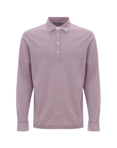 Мужская рубашка-поло Cotton, розовый Canali