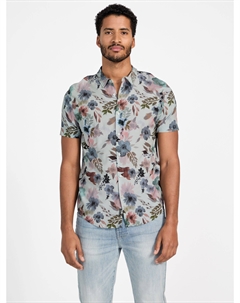 Цветочная рубашка Bryony, цвет calm green Guess factory