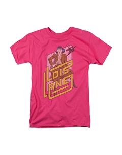 Футболка с коротким рукавом для взрослых DC Comics Lois Lane, розовый Gildan