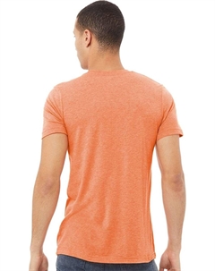 Футболка Triblend, цвет orange triblend Bella+canvas