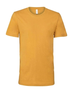 Футболка унисекс из джерси, цвет mustard Bella+canvas