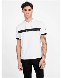 Футболка с капюшоном Domingo, цвет pure white Guess factory