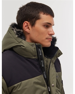 Парка с капюшоном Tillor, хаки Bench