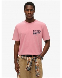 Свободная футболка для торговли инструментами, цвет Mesa Rose Pink Superdry