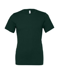 Футболка унисекс из джерси, цвет forest Bella+canvas