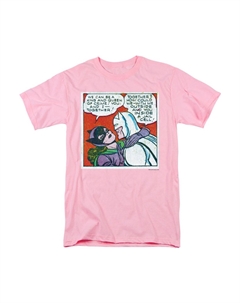 Футболка с коротким рукавом Batman Jail Cell для взрослых, розовый Gildan