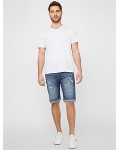 Шорты Эбби Деним, цвет medium destroyed Guess factory