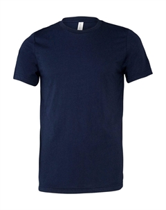 Футболка Triblend, цвет solid navy triblend Bella+canvas