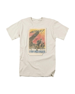 Футболка с коротким рукавом для взрослых с плакатом «Армия США», кремовый Gildan