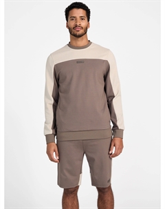 Толстовка с сетчатым логотипом Mack, цвет equestrian brown Guess factory