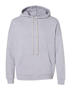 Толстовка с капюшоном из флисовой губки с заниженной линией плеч, цвет athletic heather Bella+canvas