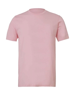 Футболка унисекс из джерси, розовый Bella+canvas