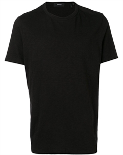 Приталенная футболка с короткими рукавами, черный Theory