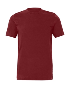 Футболка унисекс из джерси, цвет cardinal Bella+canvas