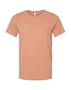 Футболка унисекс из джерси, цвет terracotta Bella+canvas
