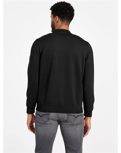 Толстовка Ariel на молнии, черный Guess factory