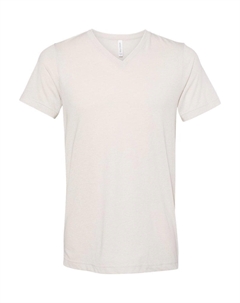 Футболка с коротким рукавом и V-образным вырезом Triblend, цвет cement triblend Bella+canvas