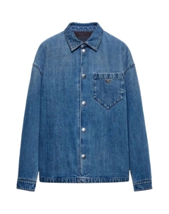 Рубашка мужская светло-синяя, светло-голубой Prada