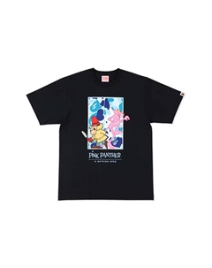Футболка Pink Panther X BAPE X Pink Panther для мужчин, розовый A bathing ape®