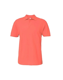 Рубашка поло из двойного пике с короткими рукавами Softstyle, розовый Gildan