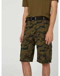 Шорты карго Karl Camo, цвет hunter camo Guess factory