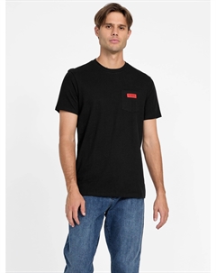 Футболка Eco Steve Pocket, черный Guess factory
