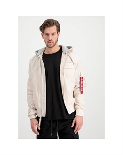 Куртка-бомбер " Мужчины - Куртки-бомберы MA-1 TT Hood Custom", цвет Jet Stream White Alpha industries
