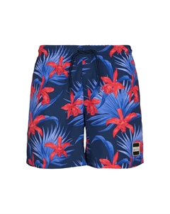 Шорты для плавания " Men's Pattern Swim Shorts", синий Urban classics