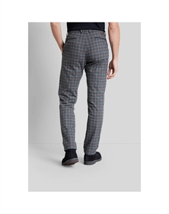 Брюки-чиносы с классическим клетчатым узором, синий Bugatti