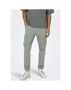 Брюки-карго "ONSCAM STAGE CARGO CUFF LIFE 6687 NOOS", цвет Wrought Iron Only & sons