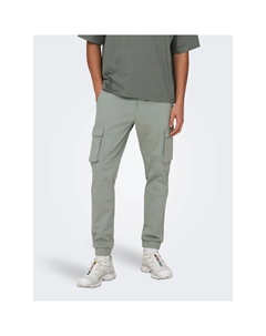 Брюки-карго "ONSCAM STAGE CARGO CUFF LIFE 6687 NOOS", цвет Wrought Iron Only & sons