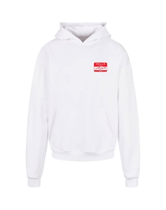 Толстовка с капюшоном " Men's Lewis Capaldi - Hello it's me Ultra Heavy Hoody", белый Merchcode