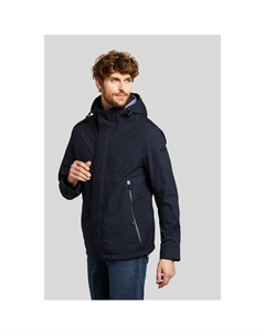 Дождевик, с капюшоном, со сварными швами, цвет морской волны Bugatti