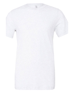 Футболка Triblend, цвет solid white triblend Bella+canvas