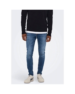 Джинсы скинни "Warp", синий Only & sons