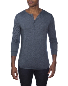 Поливискозная кофта с длинным рукавом, цвет melange navy Unsimply stitched