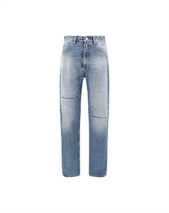 Прямые мужские джинсы, светло-голубой Mm6