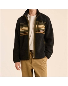 Флисовая куртка Tahuya Berber в оливковом/бронзовом цвете Pendleton