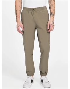 Нейлоновые джоггеры Klein, цвет pale olive Guess factory