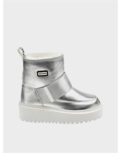 Сапоги мембранные на липучке, белая подошва Jog dog