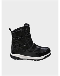 Сапоги мембранные на молнии дутые, черные Jog dog