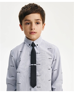 Галстук на резинке черный Gulliver