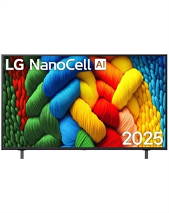 Телевизор 55" LG 55NANO80A6B.ARUG 2025 Lg