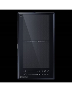 Индукционная варочная панель Maunfeld CVI292S2FDGR, 2 конфорки, черный (КА-00020826)