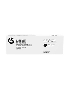 Картридж лазерный HP 312A/CF380XC, черный, 4400 страниц, оригинальный для HP CLJ Pro M476 Hp