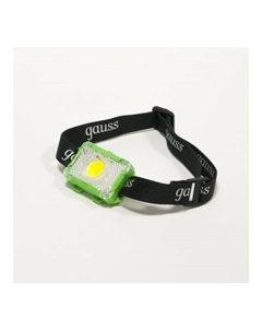 Фонарь налобный Gauss (GFL305) 150 лм 3Вт